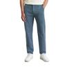 Chinohose MARC O'POLO "aus Bio-Baumwolle-Mix", Herren, Gr. 32, Länge 32, grau (storm), Obermaterial: 97% Baumwolle, 3% Elasthan, unifarben, casual, gerade, unten schmal normal, Hosen