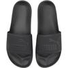 Badesandale PUMA "LEADCAT 2.0", Gr. 40,5, schwarz (puma schwarz, puma schwarz), Synthetik, unifarben, sportlich, Schuhe