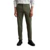 Chinohose MARC O'POLO "aus Bio-Baumwolle-Mix", Herren, Gr. 30, Länge 32, braun (copley braun), Obermaterial: 97% Baumwolle, 3% Elasthan, unifarben, casual, gerade, unten schmal normal, Hosen