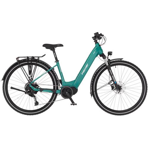 E-Bike FISCHER FAHRRAD Gr. 43, grün, E-Bikes, 55cm, 29 Zoll (73,66cm), Topseller