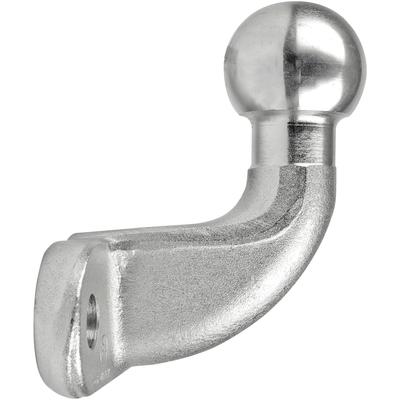 Anhänger-Kupplung LAS "Kupplungskugel, mit Flansch, abgewinkelt", silber (silberfarben), B:13cm H:7cm L:12cm, Stahl, Anhängevorrichtungen Image