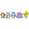 Schuhanstecker CROCS "Jibbitz™ Pokemon Variety", Kinder, bunt, PVC, Schuhzubehör, Charm, Anstecker für Crocs Schuhe