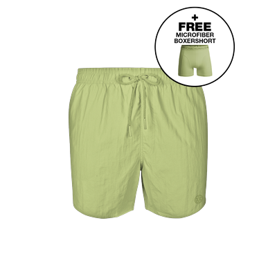 Muchachomalo Jungen – Set aus 1 Badehose + Gratis Boxer für Jungen Image