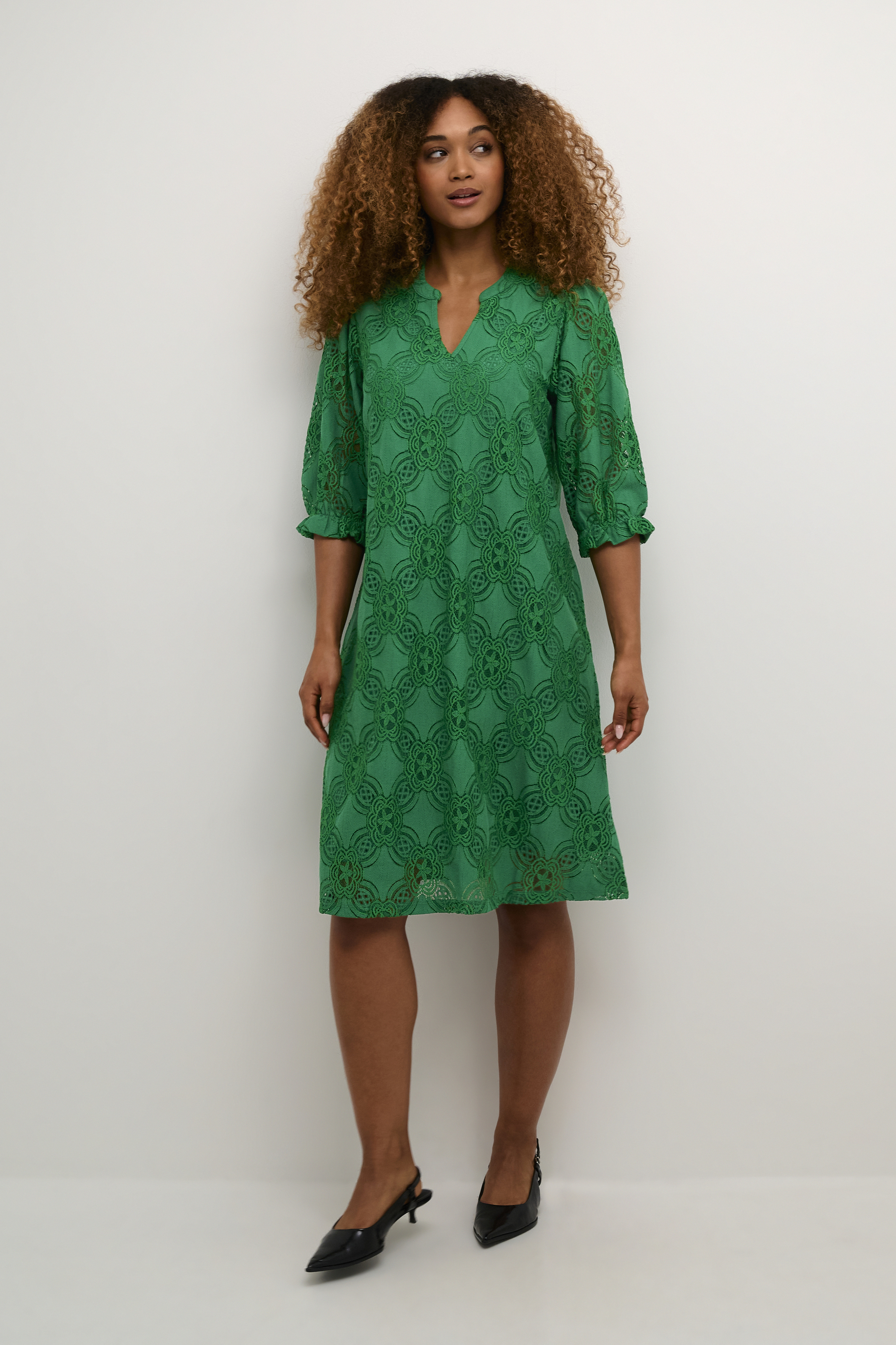 Kleid im entspannten Schnitt green Image