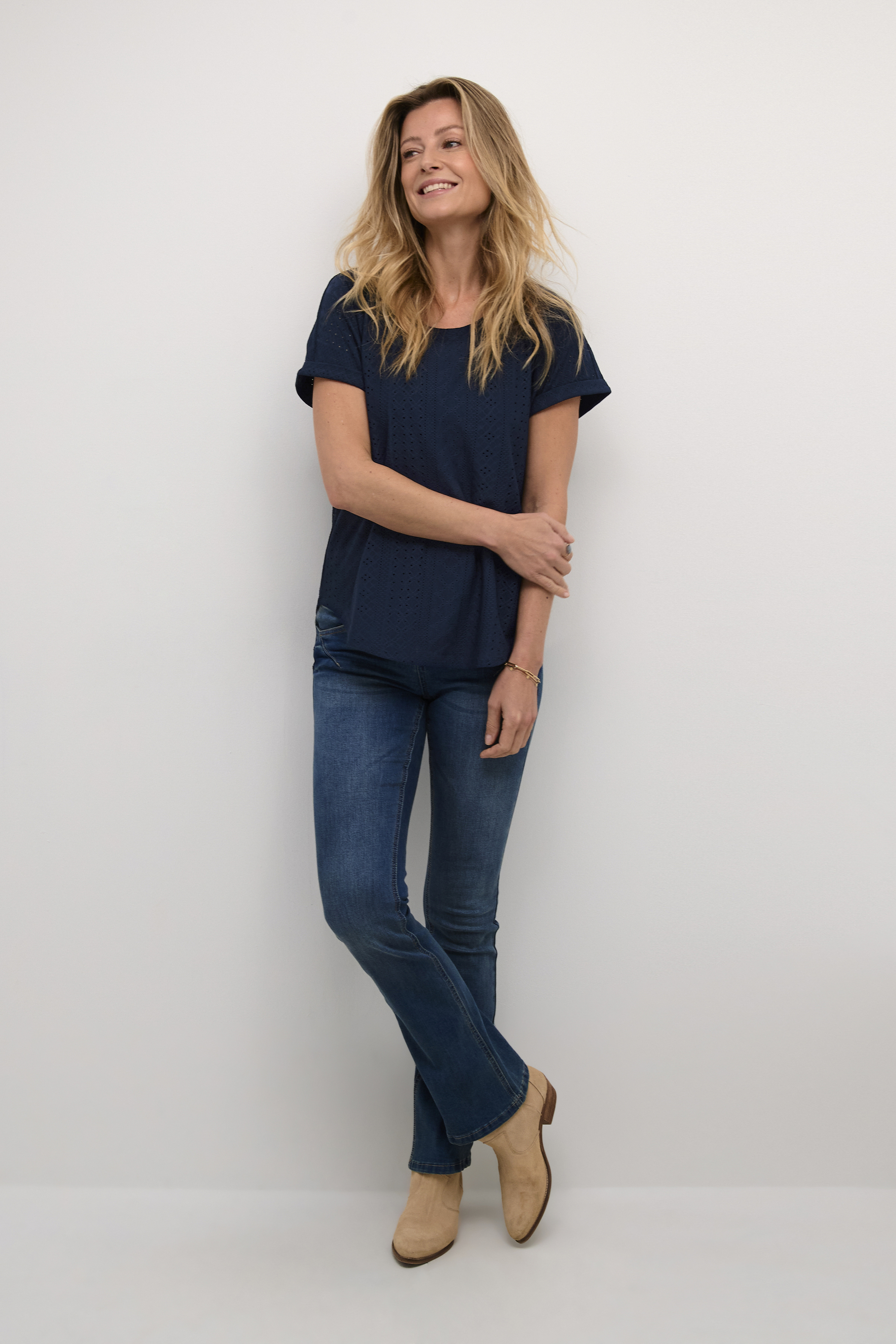 T-Shirt Reguläre Passform blue Image