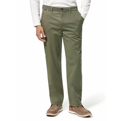 Walbusch Herren Bügelfrei-Thermo Chino Hose Gruen Image