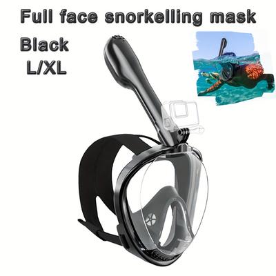 TEMU 1 Piece Adult 180° Full Face Snorkeling Mask, Detachable, Suitable For Pool Swimming Equipment, Swimming