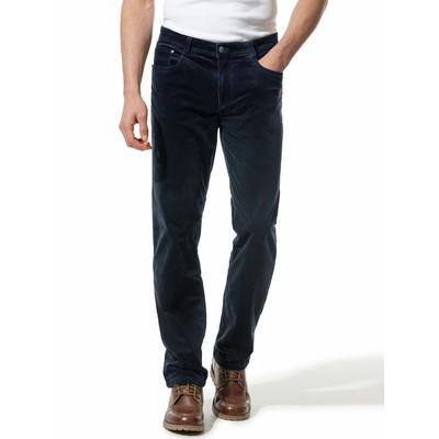 Walbusch Herren Premium-Cord Five-Pocket Blau Image