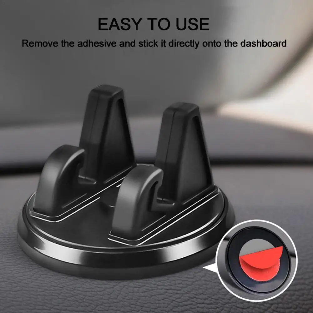 Autotelefon halter steht 360 drehbare Unterstützung Anti-Rutsch-Handy halterung Armaturen brett GPS Navigation Universal Auto Zubehör Image