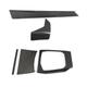 FDWPJYO For BMW 3 Series 4 Series G20 G21 G22 2020-2022 ABS Carbon Fiber Car gear panel Cover Interior Kit Trim Stickers Car Accessoires