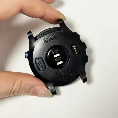 Für GARMIN Forerunner 945 Rückseite mit Herzfrequenzsensor, gebrochene Kabelschuhe, Ersatz, Reparatur Image