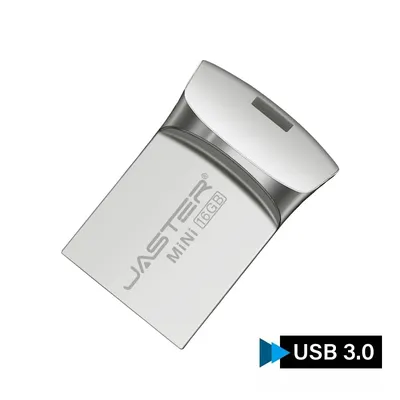 USB3.0 Super Mini USB 3.0 Flash-Laufwerk 64 GB Kreatives Geschäftsgeschenk Pen Drive 32 GB Schwarz Memory Stick Kostenloser Schlüsselanhänger Pendrive 16 GB Image