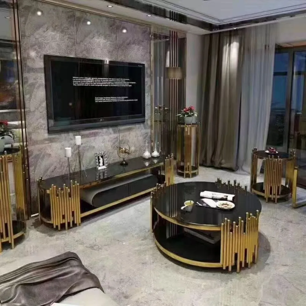 Couchtisch Wohnzimmer Haushalt Marmor Couchtisch Licht Luxus Einfacher Teetisch Image