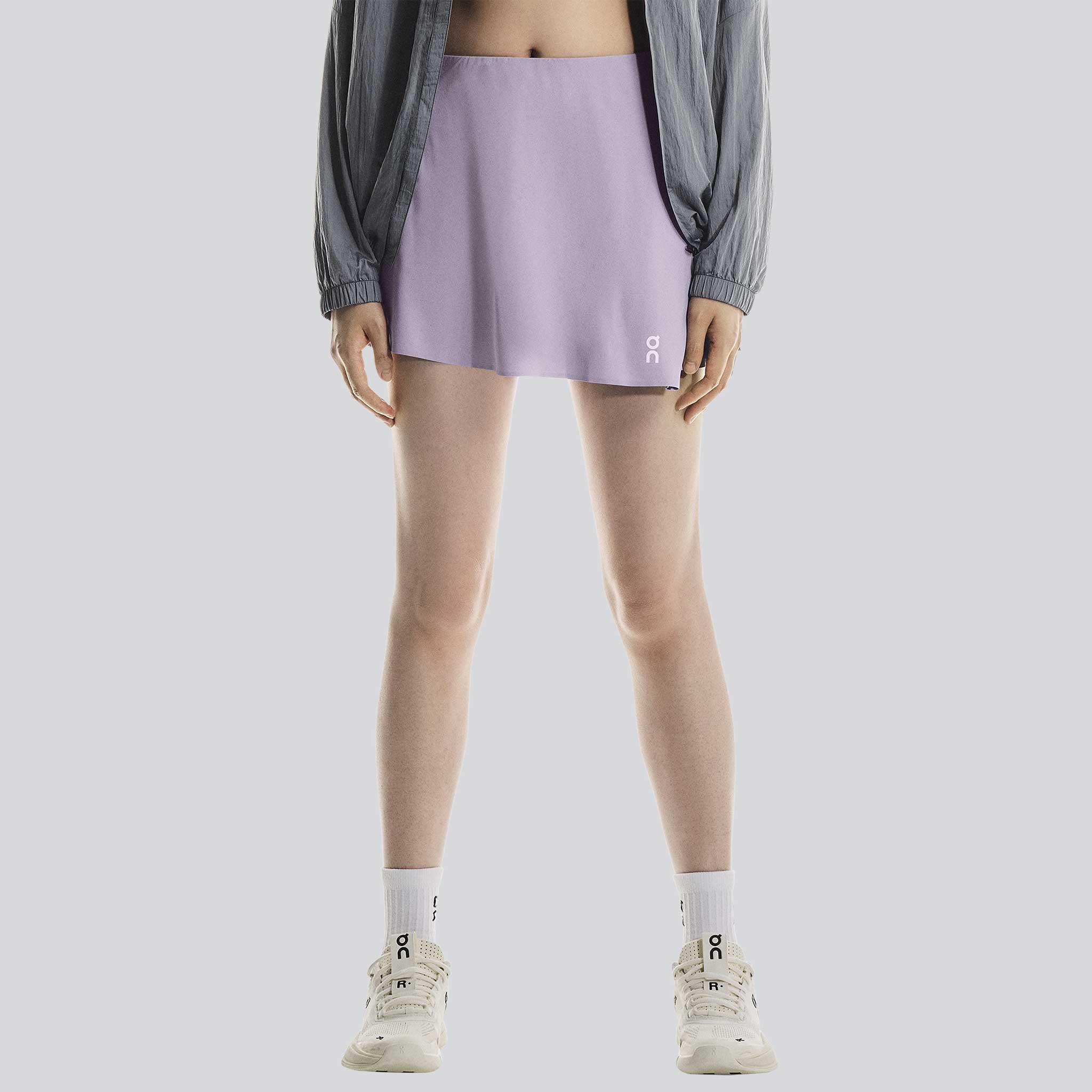 On Court Skirt Side Pleat Women's Tennis Apparel Lilac