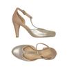 Clarks Damen Pumps, Gr. 36, gold, kein Etikett