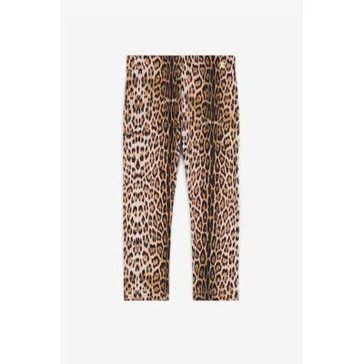 Roberto Cavalli Jaguar-print Cotton Leggings