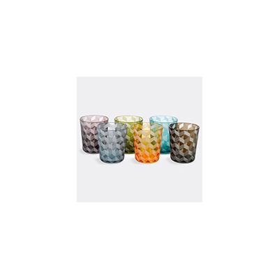 Polspotten 'blocks' Tumbler, Set Of Six