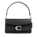 Coach Crossbody Bags - Polished Pebble Leather Tabby Shoulder Bag 26 Refr - Gr. unisize - in Schwarz - für Damen - aus Leder & Textil & Leder & Leder