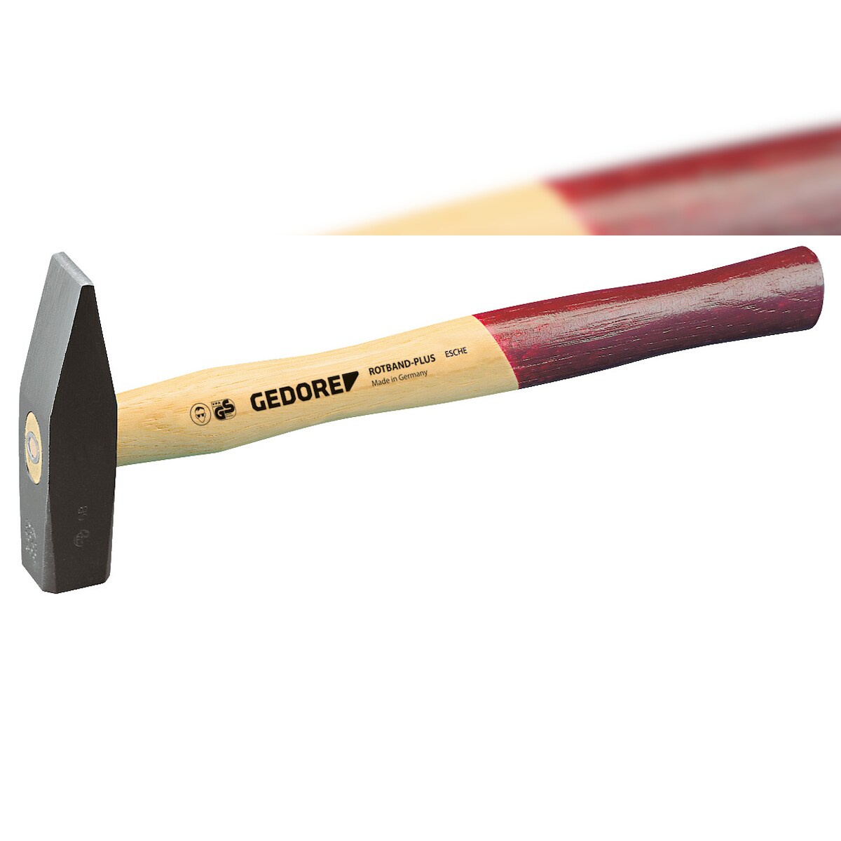 GEDORE Schlosserhammer mit Eschenstiel, 800 g, 4 E-800 Image
