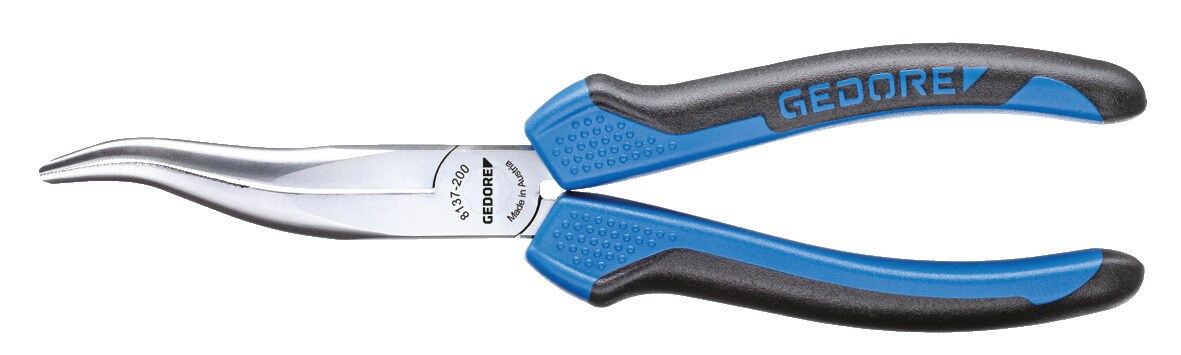 GEDORE Mechanikerzange gekröpft 200 mm 2K-Griff, 8137-200 JC Image