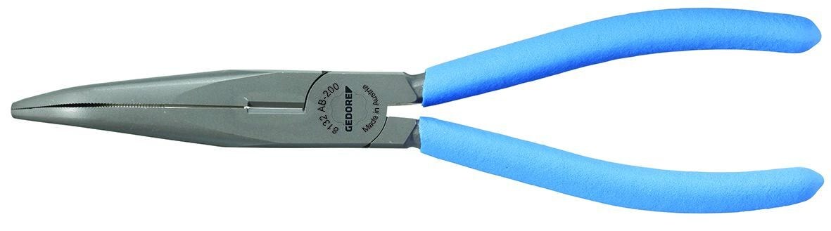 GEDORE Flachrundzange gewinkelt 160 mm tauchisoliert, 8132 AB-160 TL Image