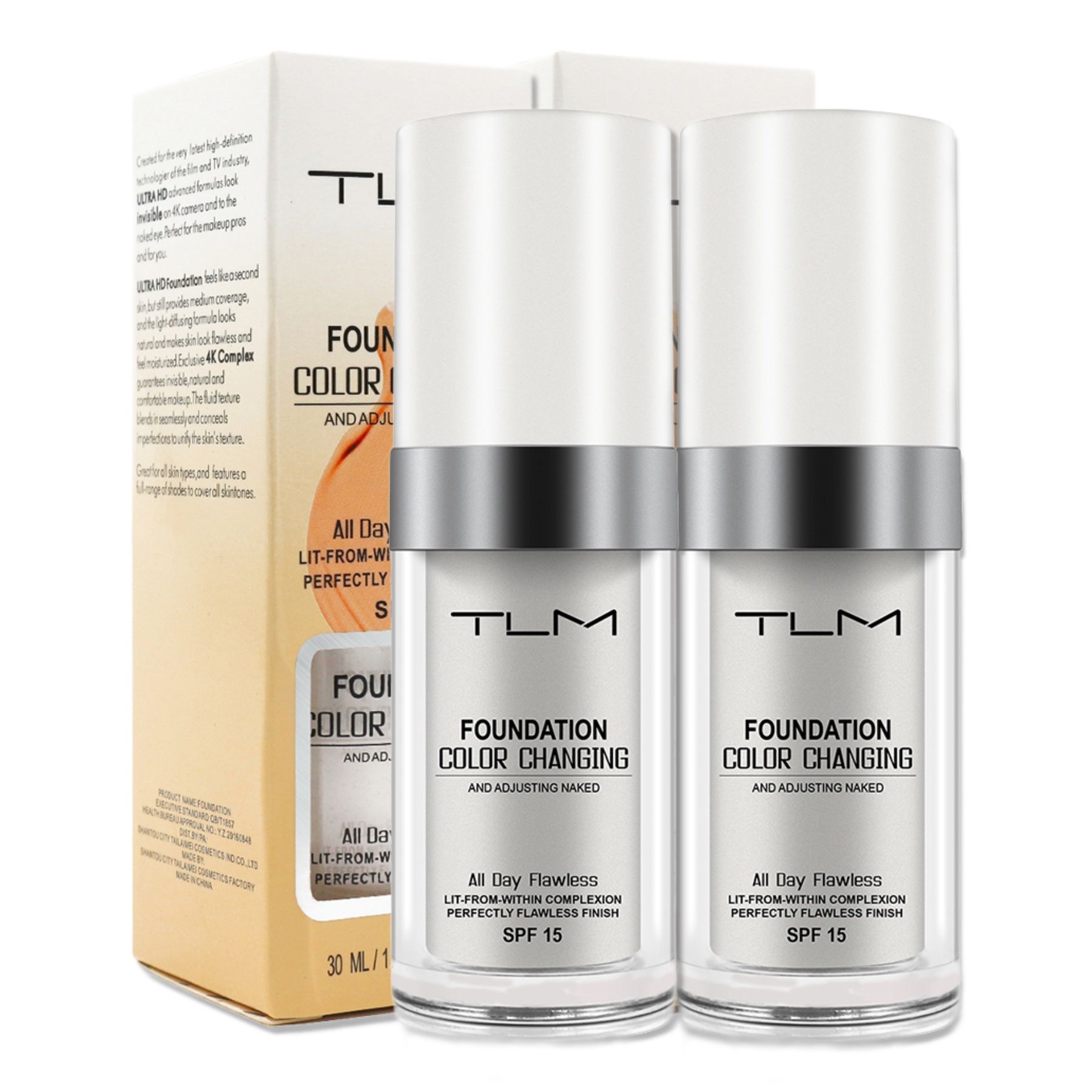 P-Beauty Foundation correttore SPF 15 2x30 ml Make up