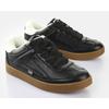 Sneaker BUFFALO "LIBERTY ONE", Damen, Gr. 41, schwarz, Lacklederimitat, klassisch, Schuhe, Schnürschuh, Retro-Sneaker, Freizeitschuh mit weichem Schaftrand
