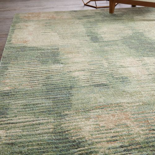 Darian Rectangle Rug Green, 6'4"" x 9'2"", Green
