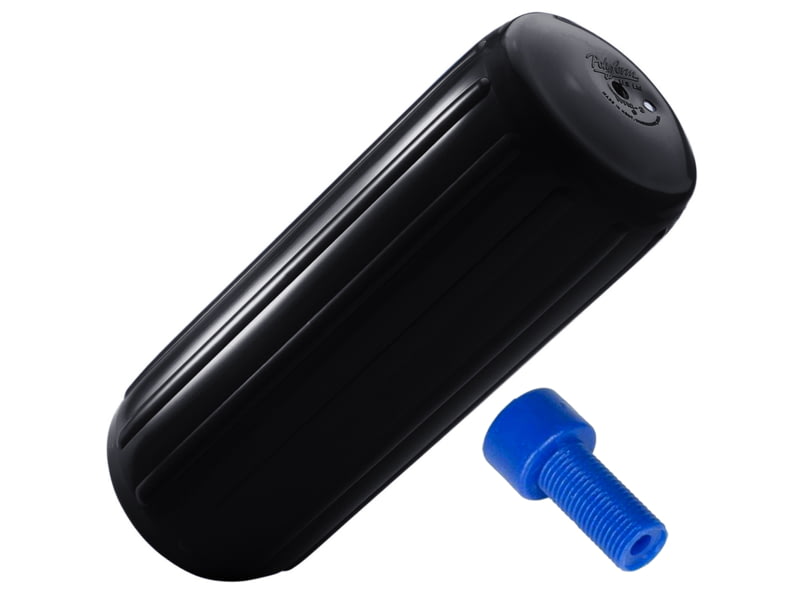 Polyform U.S. HTM-2 Fender 8.5in x 20.5in - Black w/Adapter HTM-2-BLACK