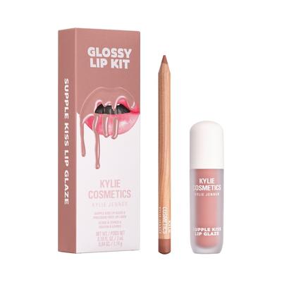 KYLIE COSMETICS Glossy Lip Kit Make-up Set 717 - COCONUT 1 g Rosegold Image
