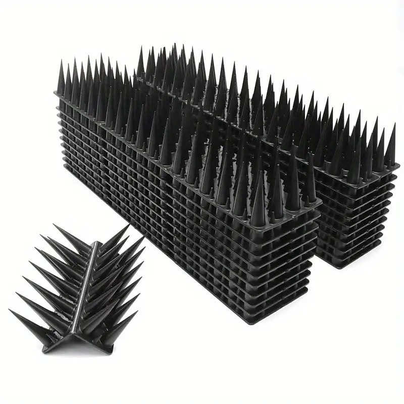 9.8 ft. 4 Lines of Anti-stinger Anti-stinger Anti-pigeon Anti-theft Weapon Bird Nail Window Sill Balcony Flower Pot Fence Wall Bird Nail