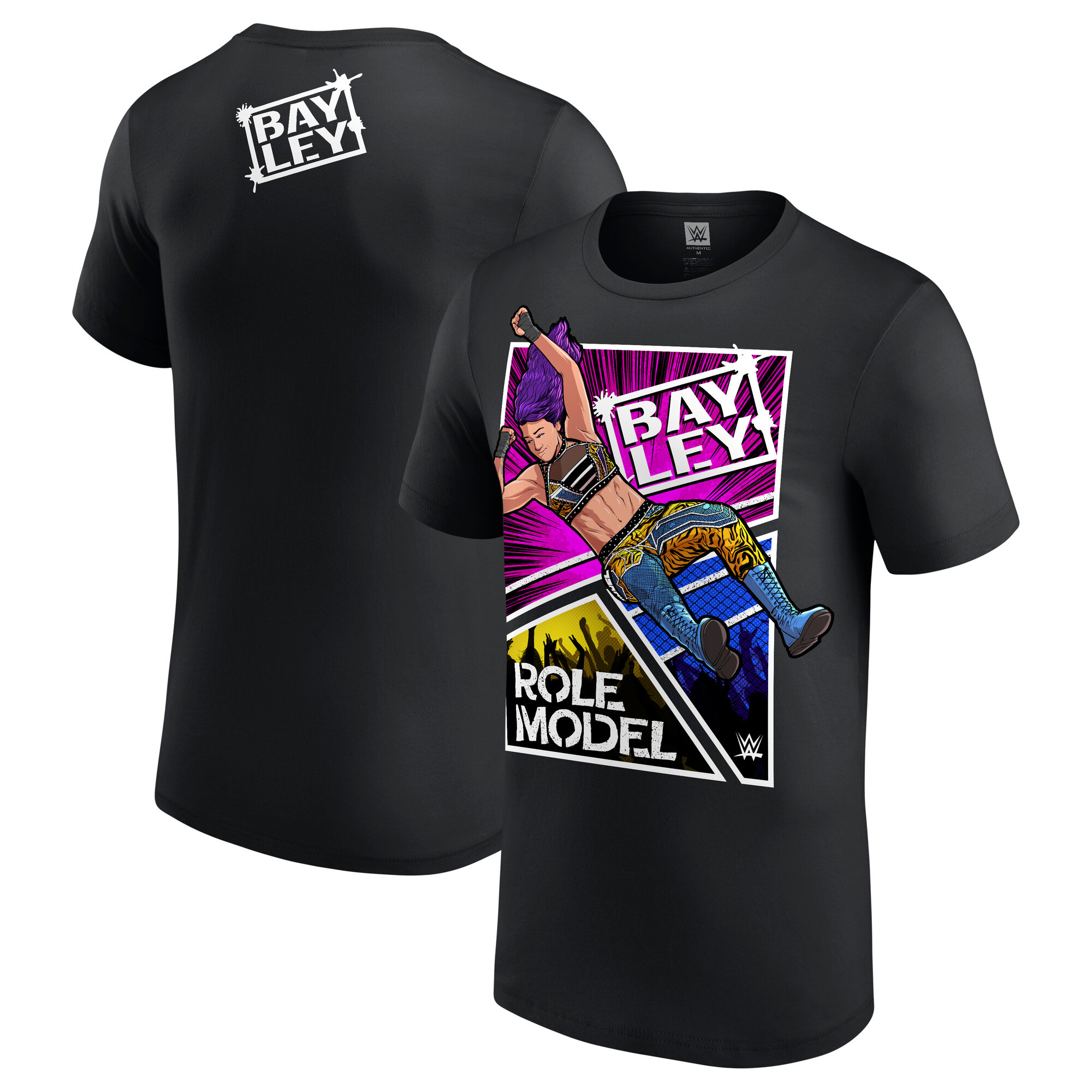 WWE Bayley Role Modell-T-Shirt – Herren Image