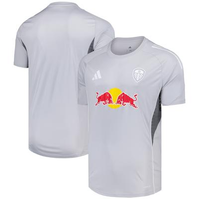 Leeds United adidas Trainings-Trikot – Grau Image