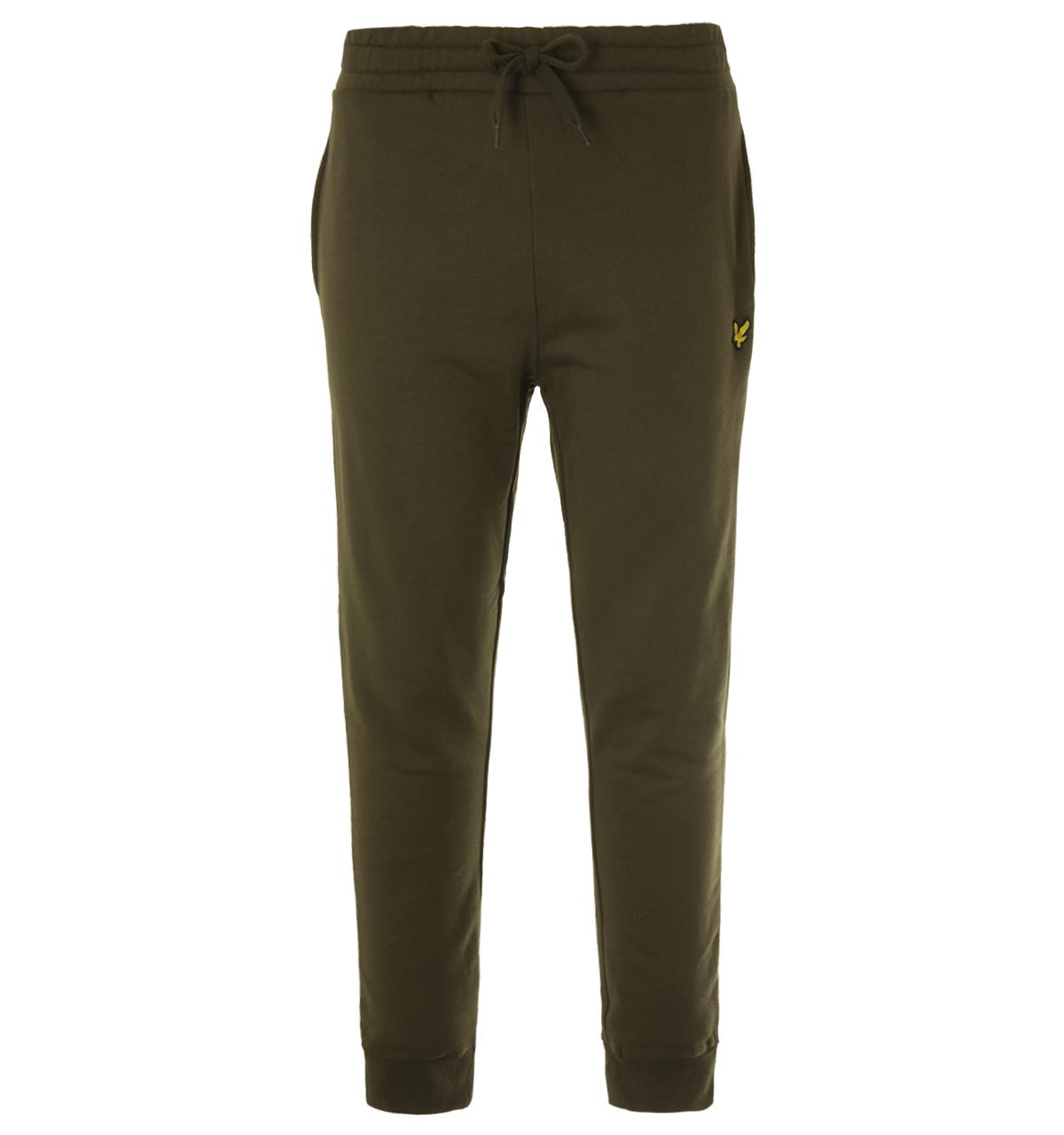 Lyle & Scott Mens Skinny Sweatpants in Olive Cotton - Size X-small | Lyle & Scott Sale | Discount Designer Brands