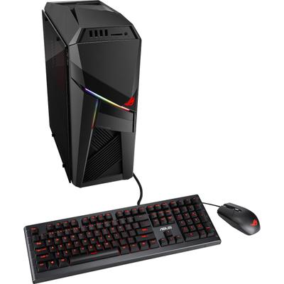 Asus Rog Strix Gl12Cp-Ds751 Gaming Desktop Computer - Core I7 I7-8700 - 8 Gb Ram - 1 Tb Hdd - Tower - Black - Windows 10 64-Bit - Nvidia Geforce Gtx 1050 2 Gb - Dvd-Writer