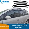 Finestra Visiera Deflettore Per VW Touran 5 posti 2006 2007 2008 2009 2010 2011 2012 2013 2014 2015 Weathershield Sun Rain Guard Copertura