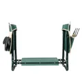 Sgabello inginocchiatoio da giardino esterno, sedia inginocchiata da giardinaggio da giardino, sgabello per attrezzi da giardino con borsa degli attrezzi, sgabello inginocchiatoio da giardino