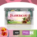 Nuovo gioco retrò GBA Carrello riscrivibile FLASHGBACART Plus+ Dispositivo di backup Gioco RTC compatibile con GBA GBC GB NES Series Accessorio