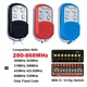 Trasmettitore manuale per telecomando porta garage per 433,92 MHz 868 MHz 300 MHz 303 MHz 315 MHz 330 MHz 433 MHz 8/10 DIP Switch Codice fisso