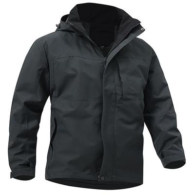 Men's Windbreaker Hiking Jacket rain coat Outdoor Waterproof Windproof Hiking Outfits Hiking Clothes Spring Autumn / Fall Top Camping / Hiking / Caving Running Black White Green