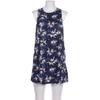Roxy Damen Kleid, Gr. 42, marineblau, Baumwolle