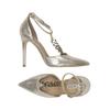 Guess Damen Pumps, Gr. 40, gold, Leder