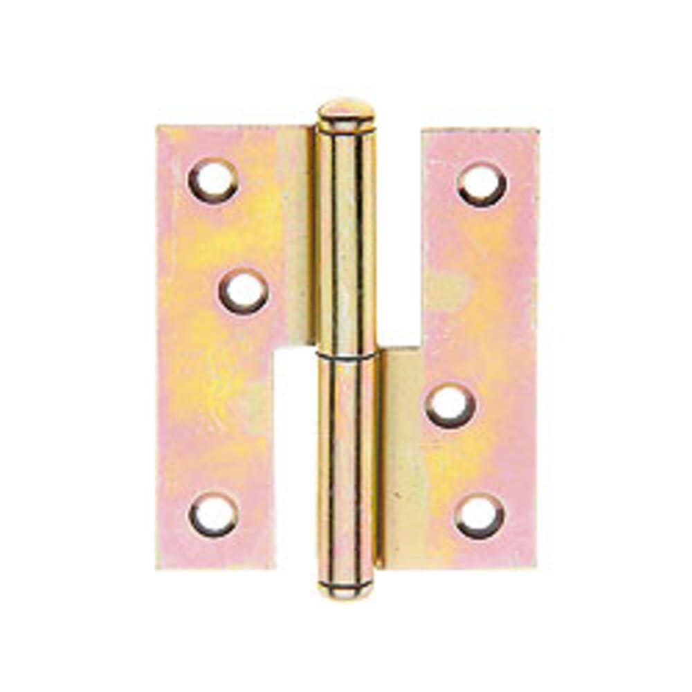 Aushebescharnier, verzinkt, rechts, 80x65x1,8mm Image