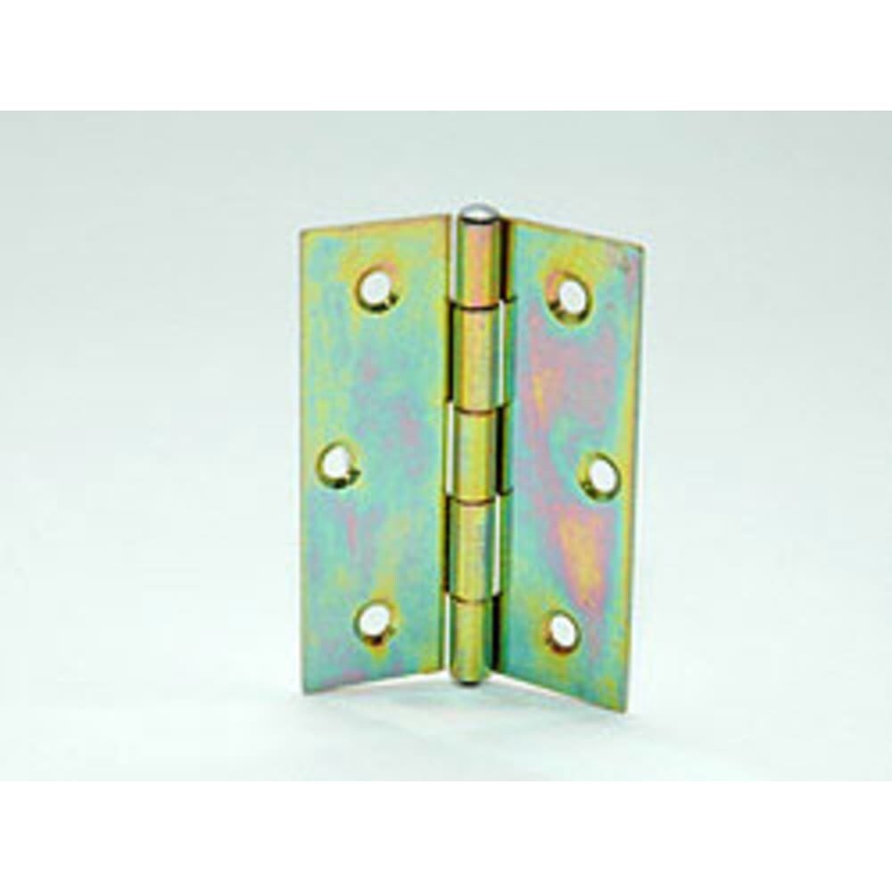 Scharnier gerollt mit vernietetem Messingstift 100x70x1.6mm für Tür und Tor – Metall 1 Stück Image