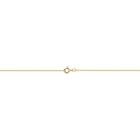 Collierkettchen FIRETTI "Schmuck Geschenk Gold 333 oder 585 Halskette Panzerkette diamantiert" Gr. 36, gold (gelbgoldfarben), Halsketten, Damen, 36, Gelbgold 333, B: 1mm, Made in Germany, B:1mm