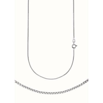Collierkettchen FIRETTI "Schmuck Geschenk Silber 925 Halskette Venezianerkette halbrund" Gr. 45, silber (silberfarben), Halsketten, Damen, 45, Silber 925 (Sterlingsilber), B: 1,2mm, Made in Germany, B:1,2mm Image