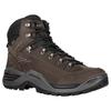 Wanderschuh LOWA "RENEGADE EVO GTX MID", Gr. 44, schwarz (dunkelbraun, schwarz), Leder, sportlich, Schuhe, wasserdicht und mit Vibram-Sohle