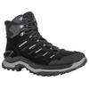 Wanderschuh LOWA "INNOVO Gore-Tex MID", Gr. 42,5, schwarz (schwarz, grau), Leder, Textil, sportlich, Schuhe, wasserdicht