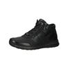 Sneaker ARA "Ara Sneaker Leder", Damen, Gr. 38,5, schwarz, Leder, casual, Schuhe