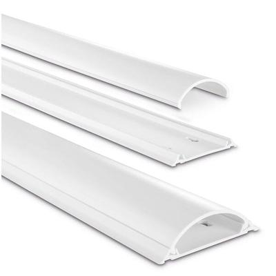 Hama Kabelkanal halbrund PVC 1 m weiß weiß